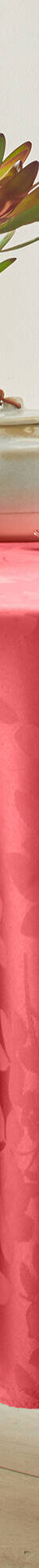 Damast tafellaken met bladerenprint Colombine® (rood) Damast tafellaken met bladerenprint Colombine® (rood)